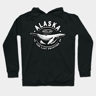 Alaska The Last Frontier Whale Home Cruise Hoodie